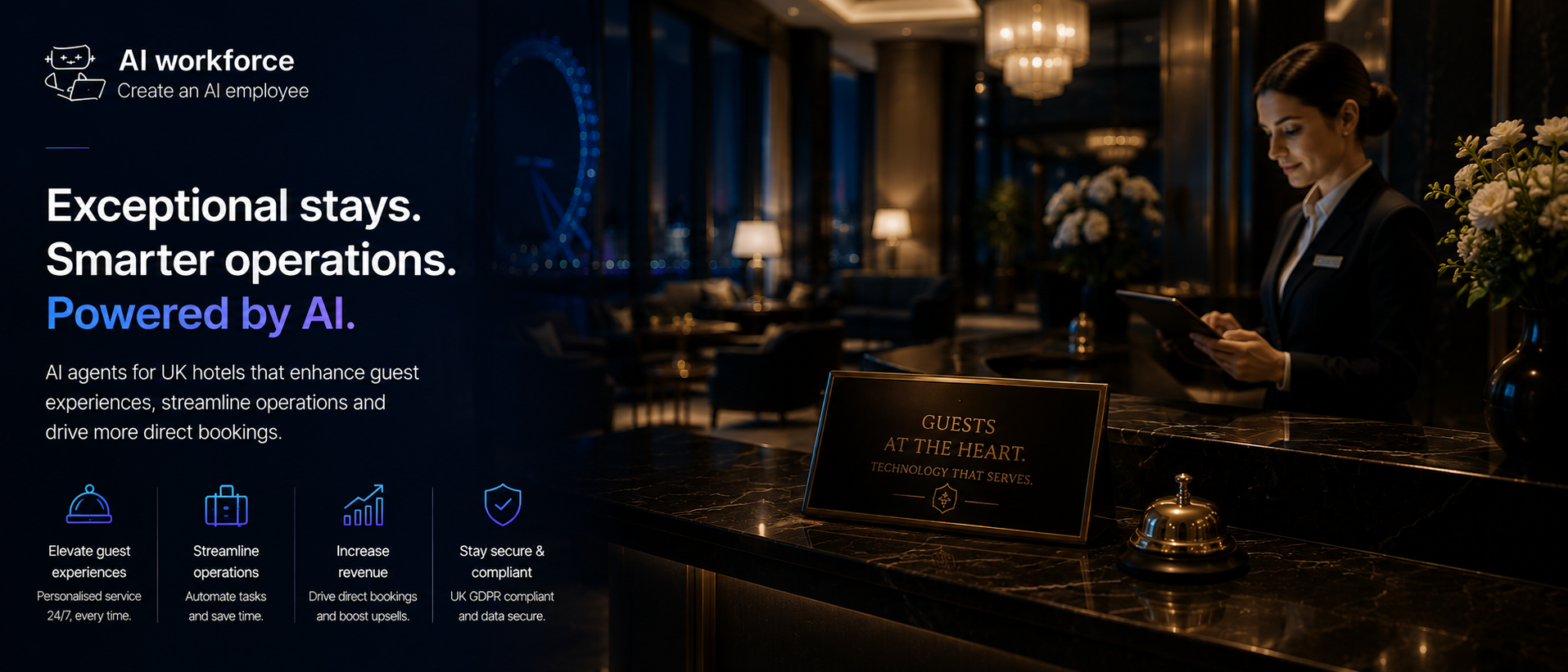 AI in Hospitality: Uses, Tools, Benefits and Risks for UK Hotels