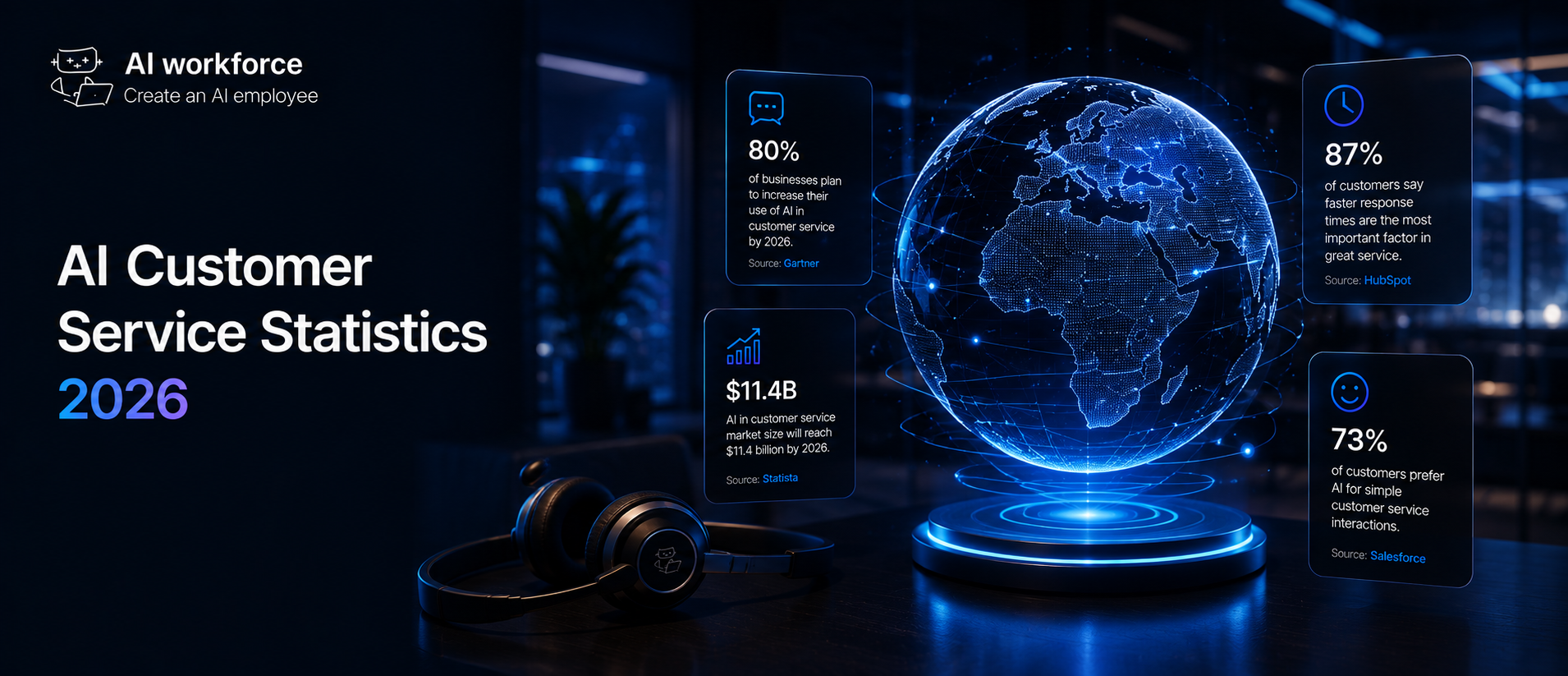 AI Customer Service Statistics 2026 