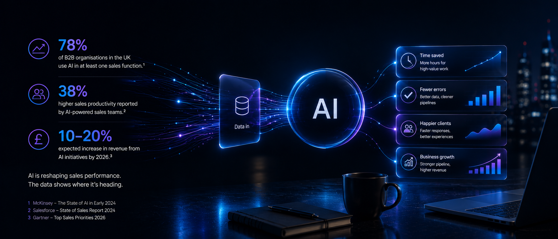 AI Sales Statistics 2026: UK and Global B2B Data
