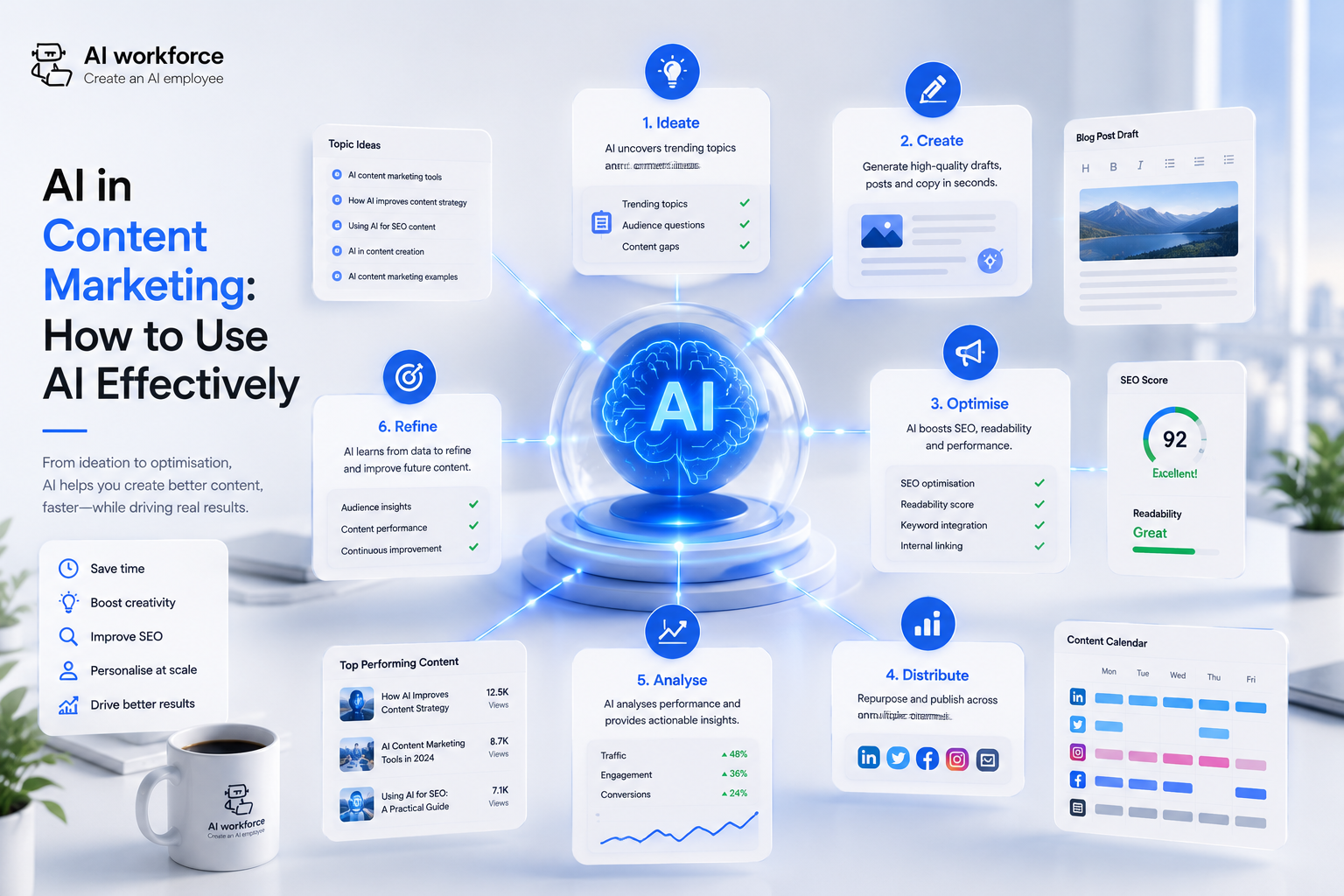 AI in Content Marketing: How to Use AI Effectively