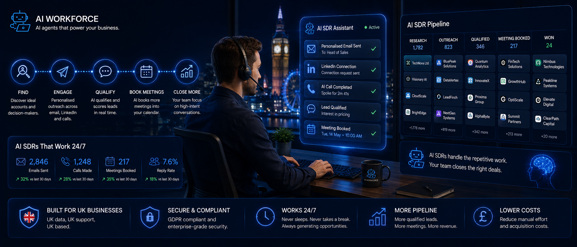 Best AI SDR Tools 2026: Software for B2B Sales Teams